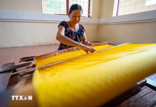 Mỹ Nghiệp - Cái nôi nghề dệt thổ cẩm truyền thống của người Chăm