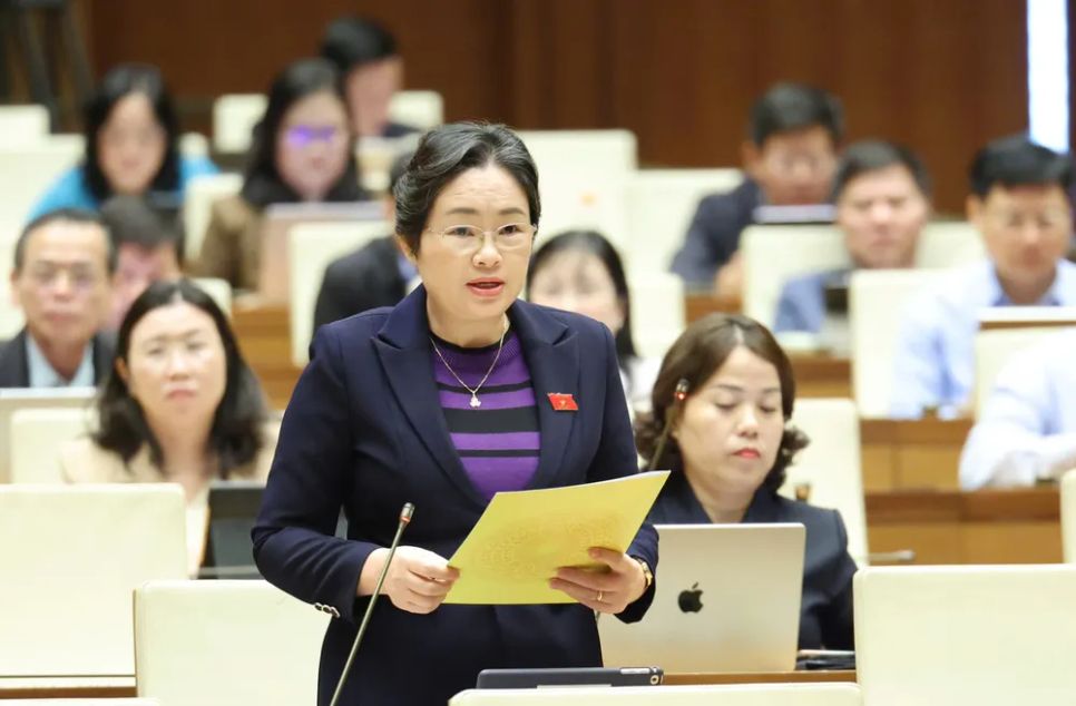 ĐB Lò Thị Luyến (Điện Biên). Ảnh: QUANG PHÚC ĐB Lò Thị Luyến (Điện Biên). Ảnh: QUANG PHÚC