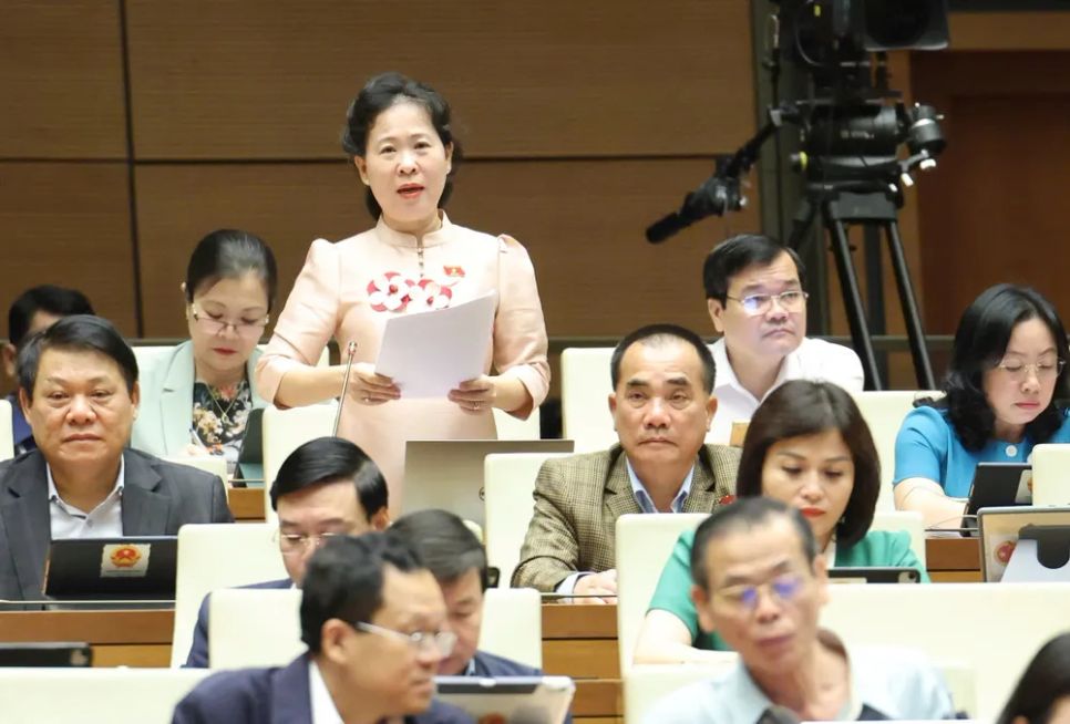 ĐB Tô Ái Vang (Cần Thơ). Ảnh: QUANG PHÚC ĐB Tô Ái Vang (Cần Thơ). Ảnh: QUANG PHÚC