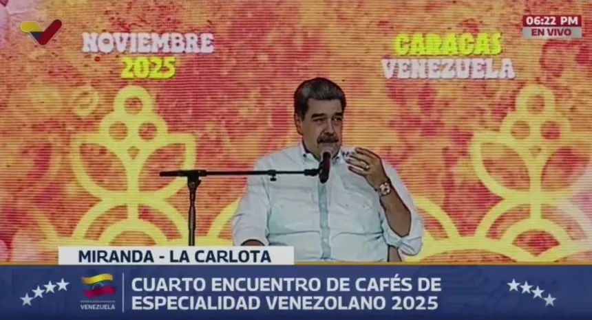 Tổng thống Venezuela Nicolas Maduro phát biểu trên truyền hình Venezuela. Ảnh: VENEZUELA TV Tổng thống Venezuela Nicolas Maduro phát biểu trên truyền hình Venezuela. Ảnh: VENEZUELA TV