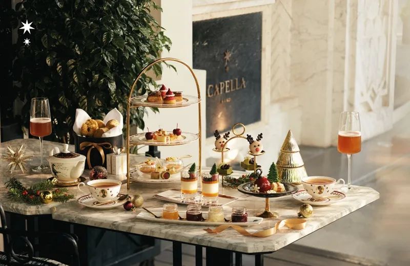 Trải nghiệm trà chiều lễ hội tại Capella Hanoi