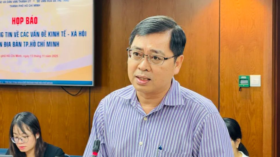 Ông Tống Viết Thành, Phó Trưởng phòng Quản lý chất thải rắn, Sở NN-MT thông tin tại họp báo. Ảnh: ĐÌNH DƯ Ông Tống Viết Thành, Phó Trưởng phòng Quản lý chất thải rắn, Sở NN-MT thông tin tại họp báo. Ảnh: ĐÌNH DƯ