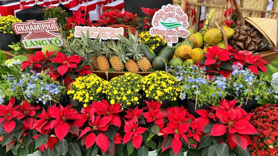 Không gian trưng bày tại lễ hội Không gian trưng bày tại lễ hội