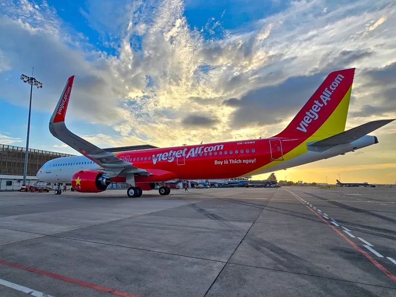 Vietjet đón nhận 22 tàu bay mới trong dịp Noel Vietjet đón nhận 22 tàu bay mới trong dịp Noel