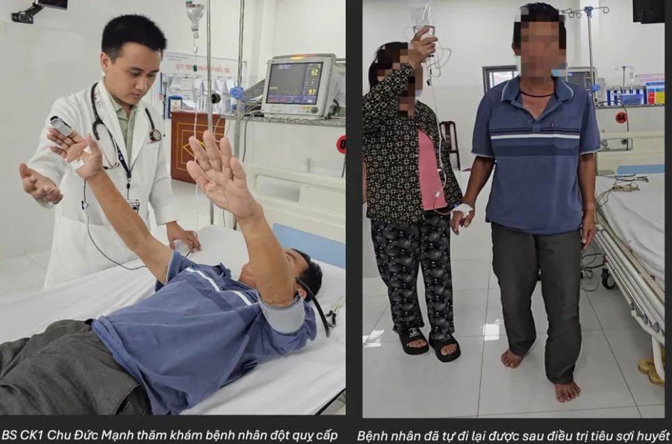 Bệnh nhân được điều trị tại Trung tâm Y tế Quân Dân Y Côn Đảo Bệnh nhân được điều trị tại Trung tâm Y tế Quân Dân Y Côn Đảo