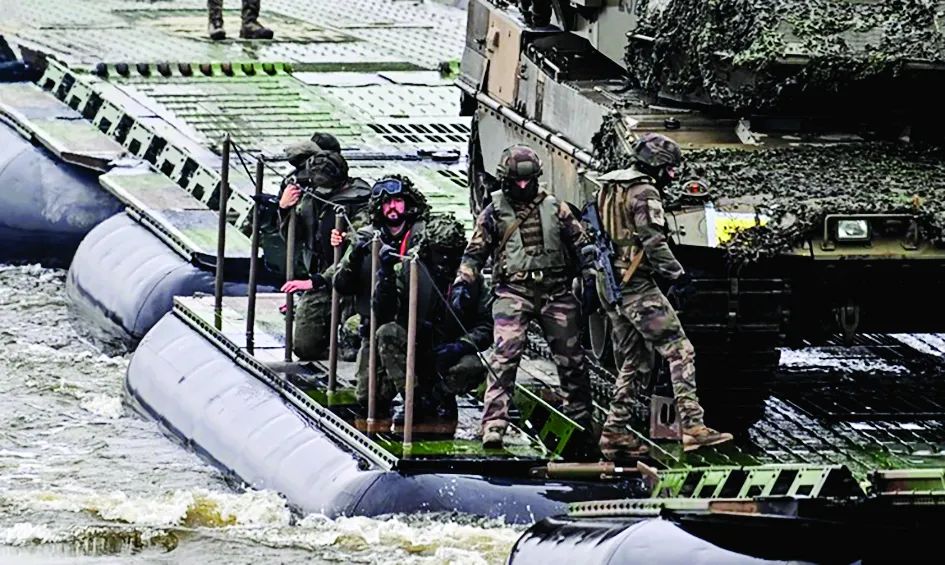 Một cuộc tập trận của NATO. Ảnh: ANADOLU Một cuộc tập trận của NATO. Ảnh: ANADOLU