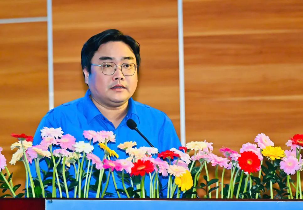 Đồng chí Ngô Minh Hải phát biểu tại chương trình. Ảnh: VIỆT DŨNG Đồng chí Ngô Minh Hải phát biểu tại chương trình. Ảnh: VIỆT DŨNG