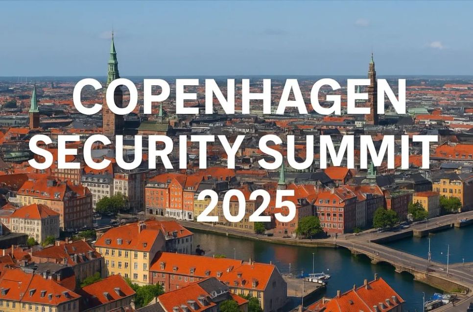 Poster Hội nghị Thượng đỉnh an ninh Copenhagen 2025. Ảnh: <span style=