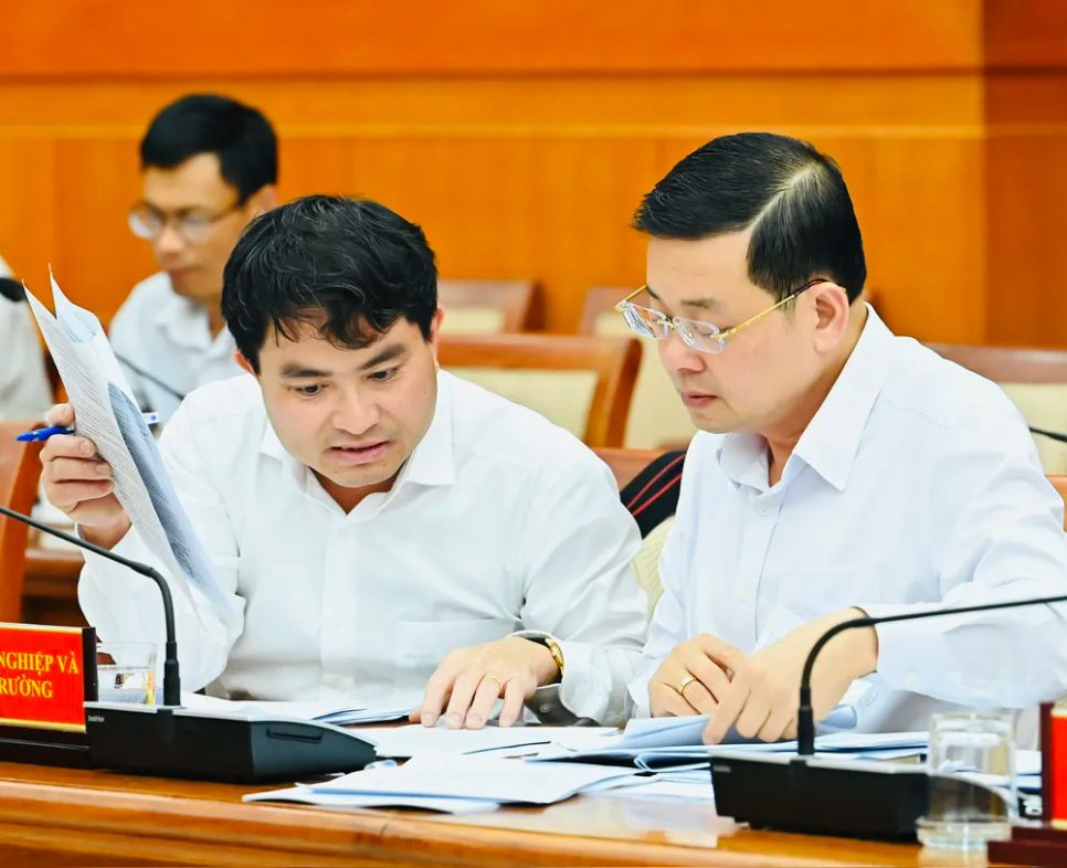 Lãnh đạo các sở ngành TPHCM dự phiên họp. Ảnh: VIỆT DŨNG Lãnh đạo các sở ngành TPHCM dự phiên họp. Ảnh: VIỆT DŨNG