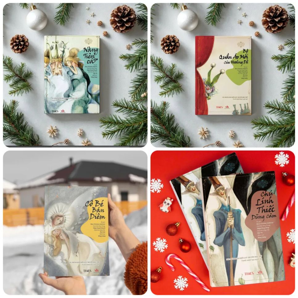 4 tập đầu tiên của Tổng tập truyện cổ tích Andersen vừa được ra mắt bạn đọc Việt Nam, giữ nguyên tinh thần nguyên tác: nội dung đầy đủ, chi tiết, điều hiếm thấy ở các phiên bản rút gọn