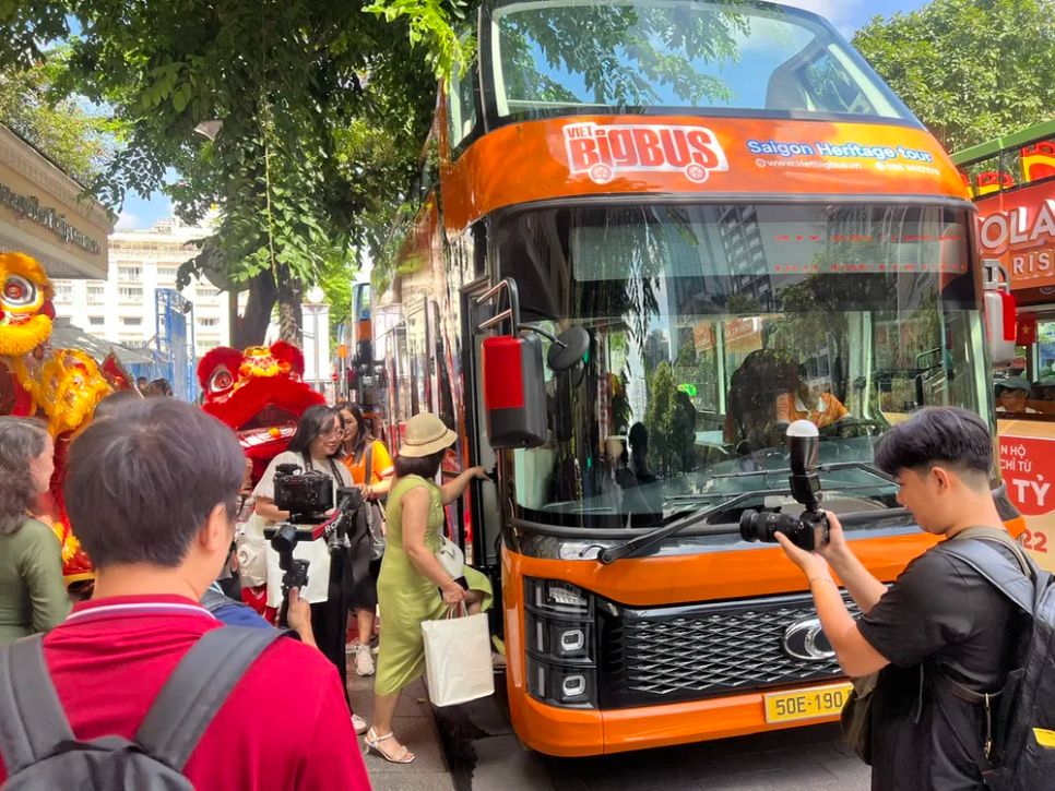 TPHCM có thêm tuyến xe buýt 2 tầng tham quan khu vực Sài Gòn - Tân Định