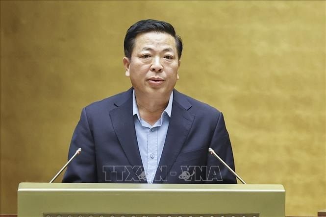 Bộ trưởng Bộ Xây dựng Trần Hồng Minh. Ảnh: Doãn Tấn/TTXVN