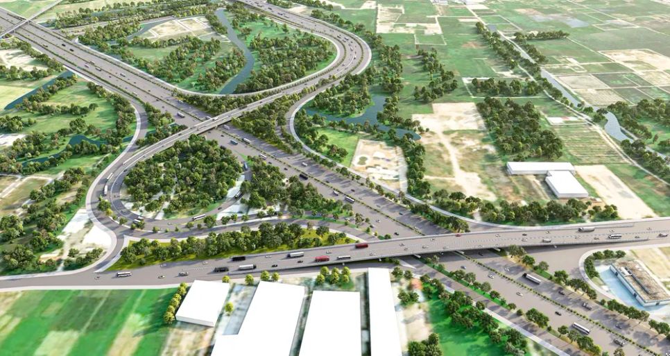 Các tuyến giao thông trọng điểm đang từng bước hoàn thiện, tạo trục kết nối liên vùng cho TPHCM. Ảnh: HOÀNG HÙNG