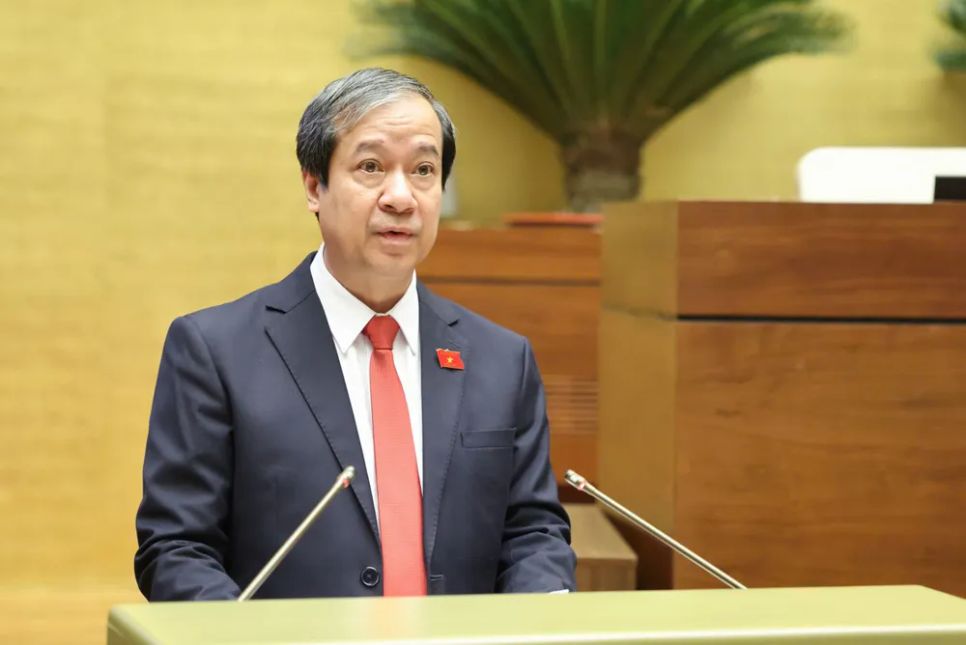 Bộ trưởng Bộ GD-ĐT Nguyễn Kim Sơn. Ảnh: QUANG PHÚC