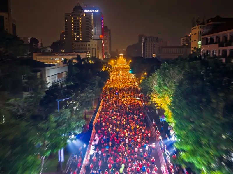 Giải Marathon quốc tế TPHCM Techcombank đã và đang trở thành một sản phẩm du lịch đặc trưng của thành phố