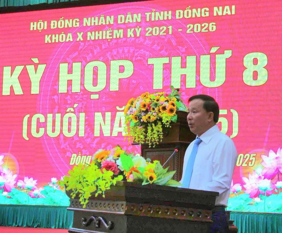 Chủ tịch UBND tỉnh Đồng Nai Nguyễn Văn Út giải trình các giải pháp phát triển kinh tế - xã hội năm 2026 Chủ tịch UBND tỉnh Đồng Nai Nguyễn Văn Út giải trình các giải pháp phát triển kinh tế - xã hội năm 2026