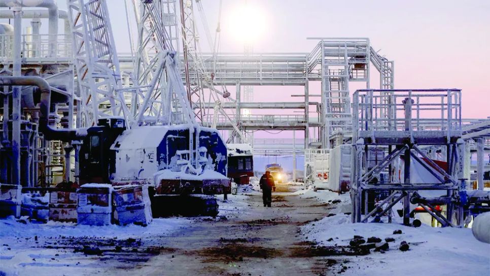 Khai thác LNG ở mỏ Utrenneye của Nga. Ảnh: TASS Khai thác LNG ở mỏ Utrenneye của Nga. Ảnh: TASS