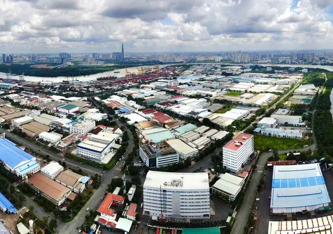 Khu chế xuất Tân Thuận, TPHCM. Ảnh: HOÀNG HÙNG Khu chế xuất Tân Thuận, TPHCM. Ảnh: HOÀNG HÙNG