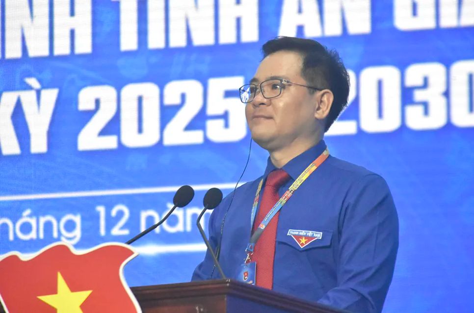 Anh Phan Duy Bằng được chỉ định giữ chức Bí thư Đoàn TNCS Hồ Chí Minh tỉnh An Giang khóa I, nhiệm kỳ 2025-2030 Anh Phan Duy Bằng được chỉ định giữ chức Bí thư Đoàn TNCS Hồ Chí Minh tỉnh An Giang khóa I, nhiệm kỳ 2025-2030
