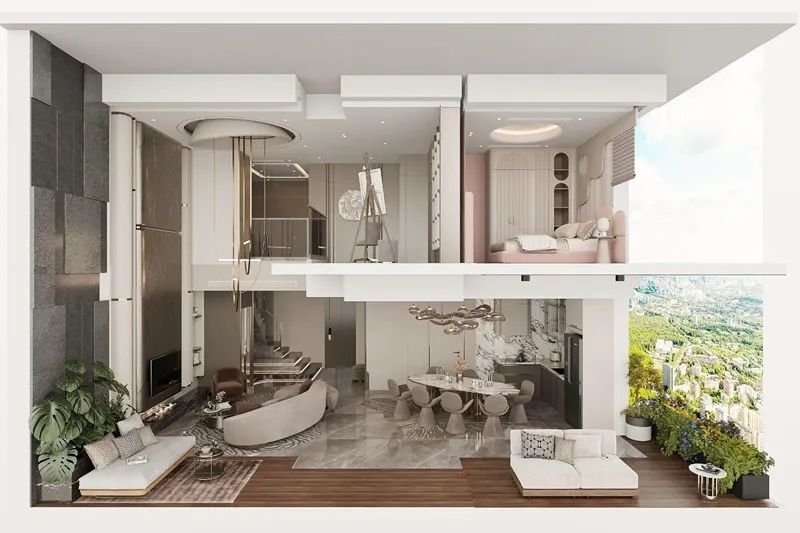 Chỉ 19 căn The Signature Duplex với thiết kế thông tầng, trần cao hơn 6m Chỉ 19 căn The Signature Duplex với thiết kế thông tầng, trần cao hơn 6m