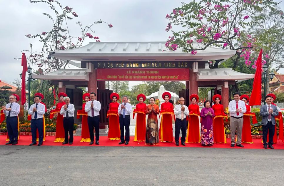 <i>Nghi thức lễ khánh thành công trình - Ảnh: Bùi Nguyên</i> <i>Nghi thức lễ khánh thành công trình - Ảnh: Bùi Nguyên</i>