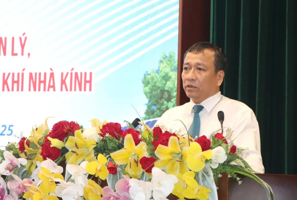 TS Lê Công Lương, Trưởng ban Khoa học và Hợp tác quốc tế Hội Khoa học và Kỹ thuật Việt Nam phát biểu tại hội thảo TS Lê Công Lương, Trưởng ban Khoa học và Hợp tác quốc tế Hội Khoa học và Kỹ thuật Việt Nam phát biểu tại hội thảo