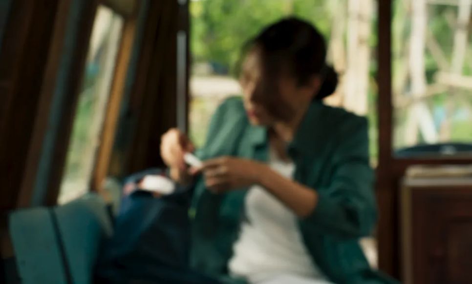 <i>Hình ảnh nhân vật nữ được làm mờ với nhân dáng giống ca sĩ Mỹ Tâm. Ảnh: ĐPCC</i>