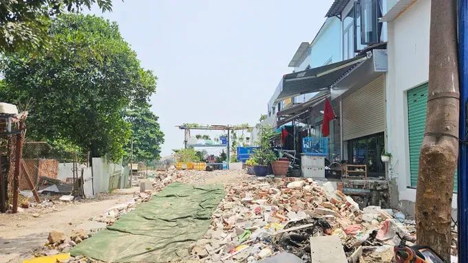 Một số căn nhà đã được tháo dỡ, bàn giao mặt bằng cho dự án rạch Xuyên Tâm Một số căn nhà đã được tháo dỡ, bàn giao mặt bằng cho dự án rạch Xuyên Tâm