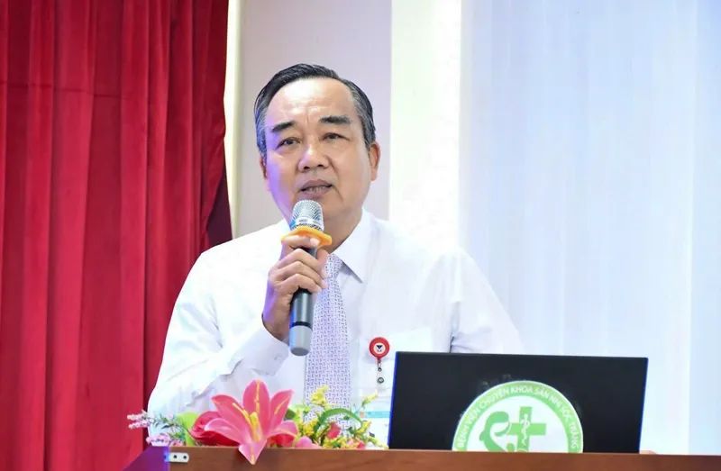 BSCKII. Chung Tấn Định, Giám đốc Bệnh viện Sản – Nhi Sóc Trăng