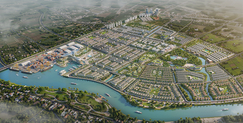 Cảng tổng hợp An Tây là động lực kinh tế của toàn tổ hợp dự án