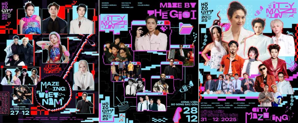 3 đêm nhạc quy mô tại Hozo City Fest