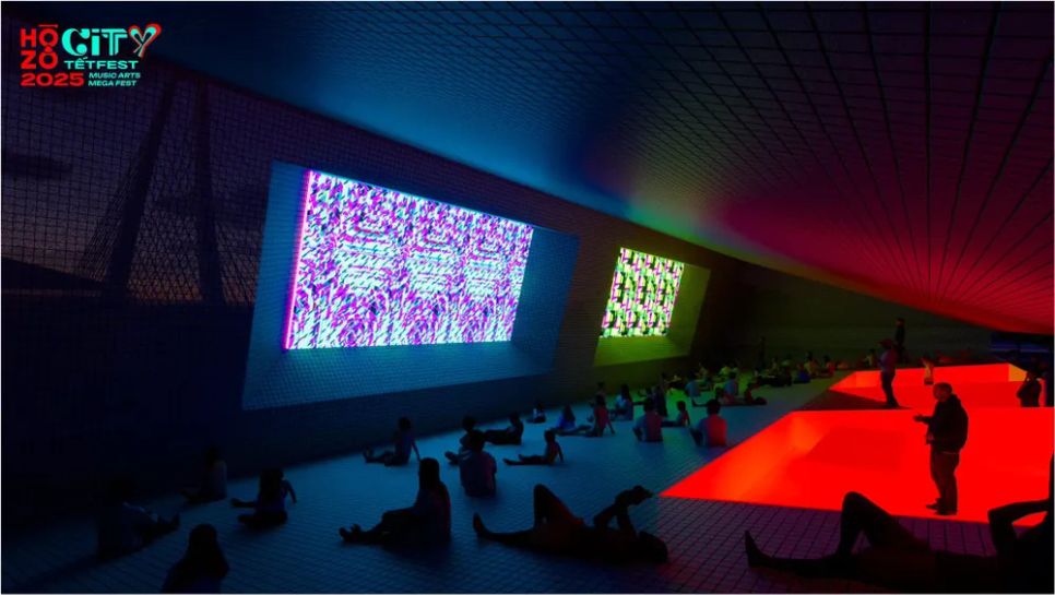 Không gian triển lãm di động bằng công nghệ thị giác