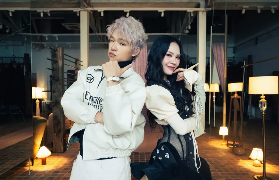 Rapper Sixtyuptown và Mai Phương