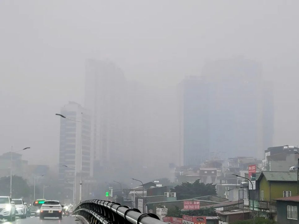 Tình hình ô nhiễm không khí ở Hà Nội vẫn diễn biến phức tạp