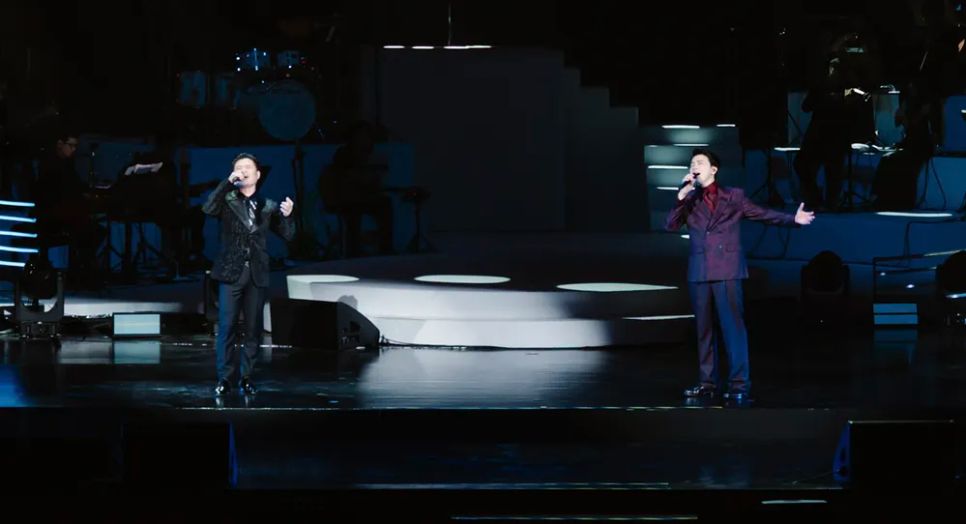 NSND Tấn Minh song ca cùng Lân Nhã