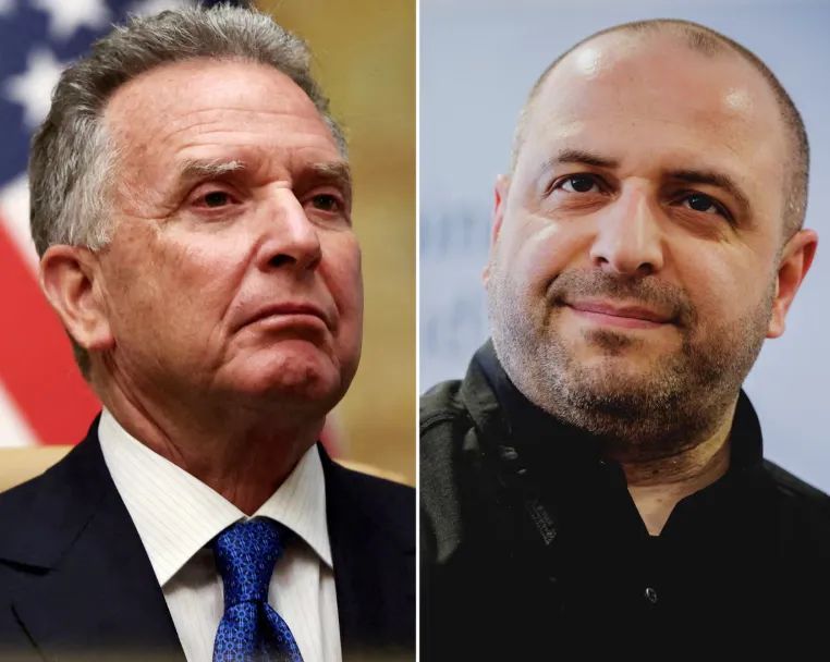 The Guardian: Ông Steve Witkoff (trái) và ông Rustem Umerov