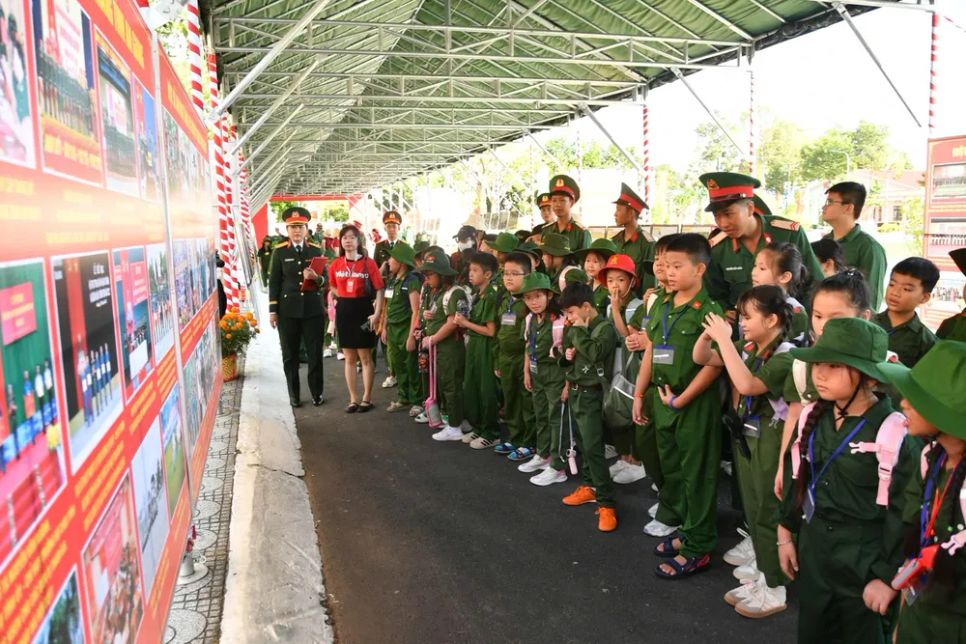 Buổi tham quan mang đến cho các em thiếu nhi những trải nghiệm thú vị