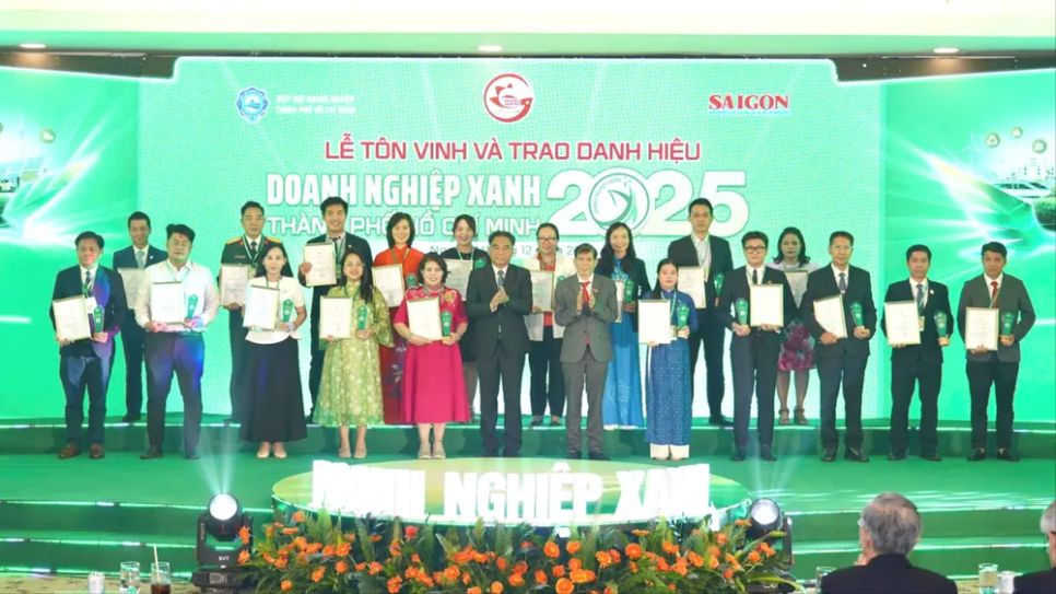 TPHCM tôn vinh 155 doanh nghiệp xanh năm 2025