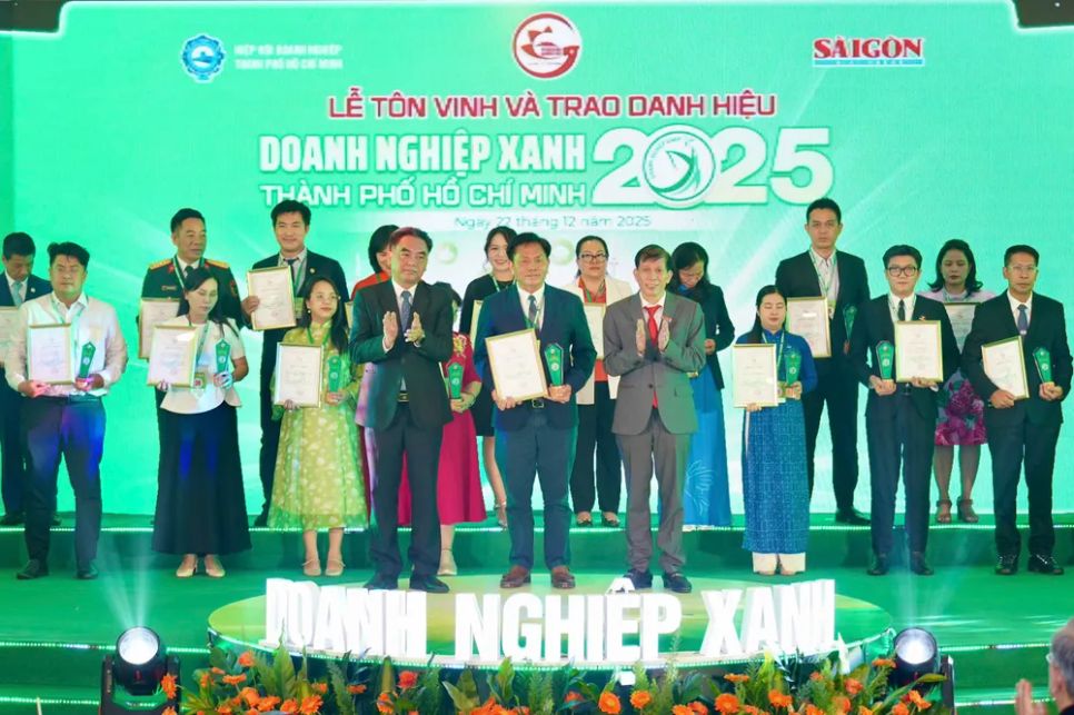 TPHCM tôn vinh 155 doanh nghiệp xanh năm 2025