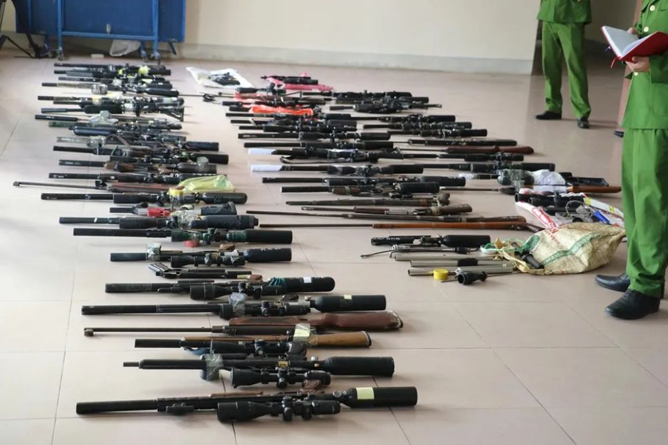 Tang vật thu giữ