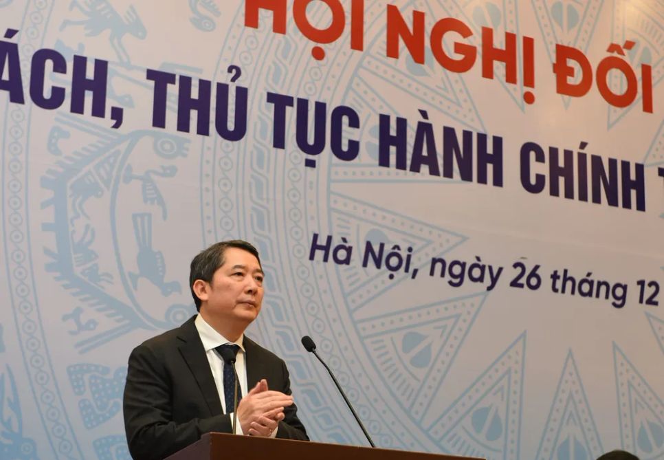 <p>Thứ trưởng Bộ Tài chính Cao Anh Tuấn phát biểu tại hội nghị. Ảnh: LƯU THỦY</p>