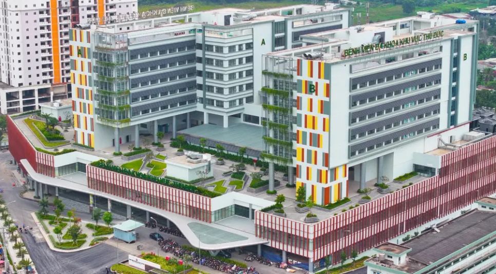 Bệnh viện Đa khoa khu vực Thủ Đức với cơ sở mới khang trang, hiện đại chính thức đi vào hoạt động vào tháng 4-2025