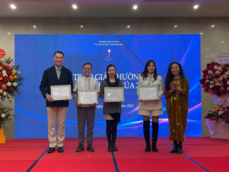 Trao Giải thưởng Nghệ thuật Múa 2025