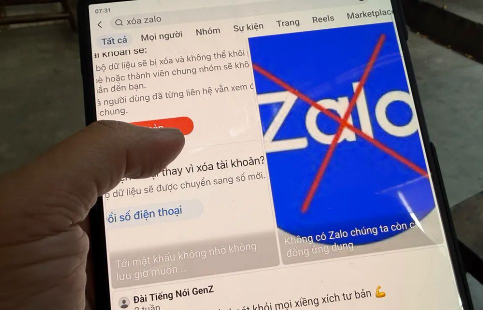 Nhiều người đã tuyên bố xóa Zalo vì các thỏa thuận sử dụng mới được đưa ra