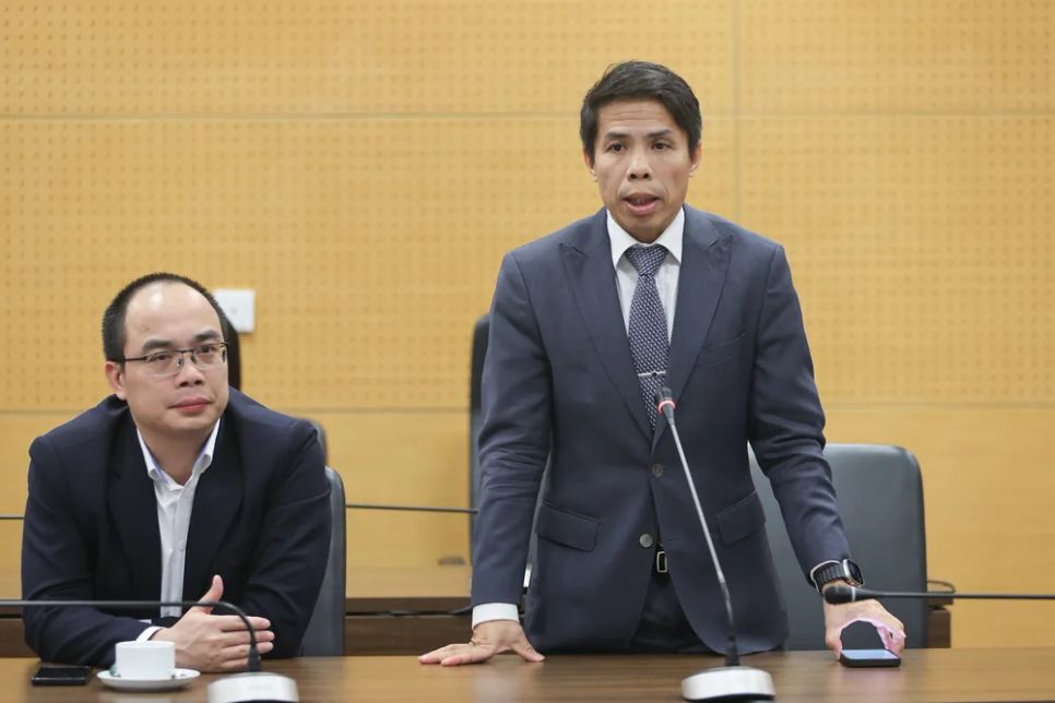 Ông Nguyễn Tuấn Huy phát biểu tại tọa đàm Ông Nguyễn Tuấn Huy phát biểu tại tọa đàm