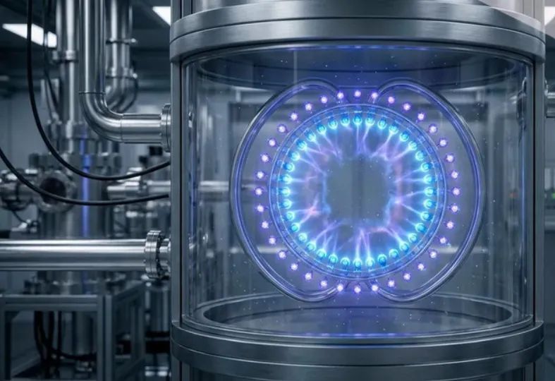 Ảnh minh họa máy tính lượng tử ion . Ảnh: ITRussia Ảnh minh họa máy tính lượng tử ion . Ảnh: ITRussia