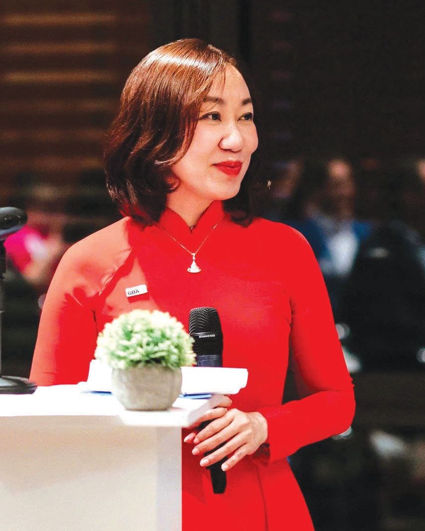 Bà Minh Nguyễn - Phó Chủ tịch Hiệp hội Doanh nghiệp Đức tại Việt Nam