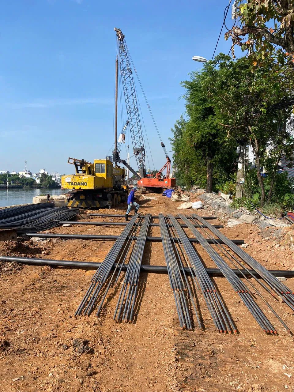 TPHCM khởi công gói thầu xây lắp 1 Dự án cải tạo bờ Bắc kênh Đôi 7.300 tỷ đồng