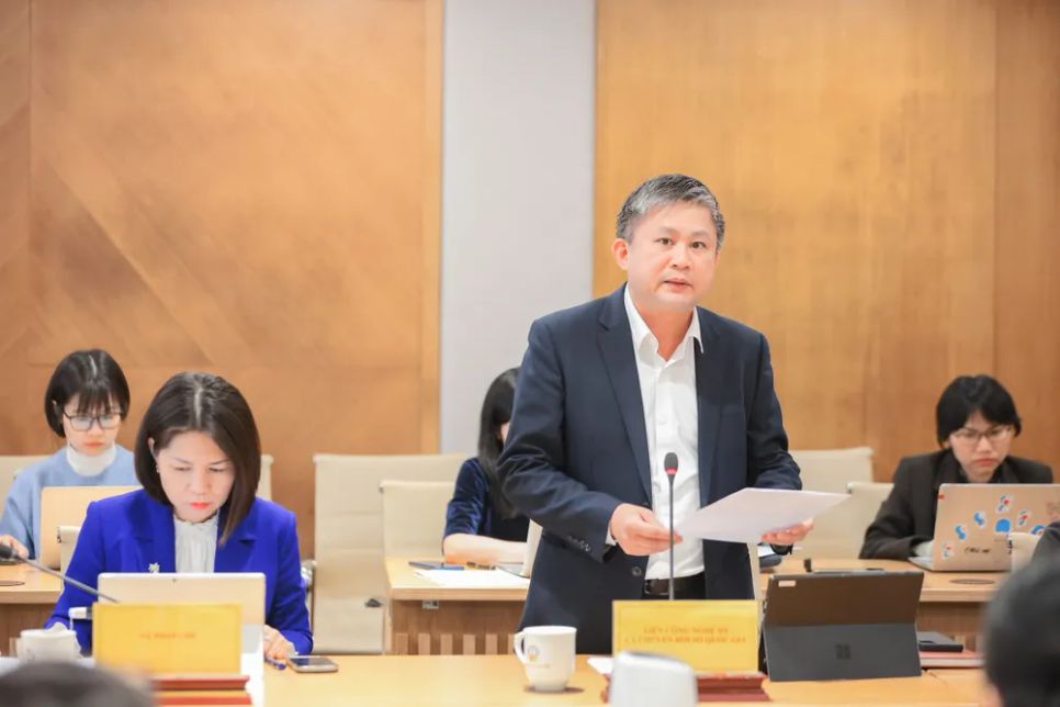 Ông Trần Văn Sơn chia sẻ thông tin về những điểm đáng chú ý của Luật Trí tuệ nhân tạo