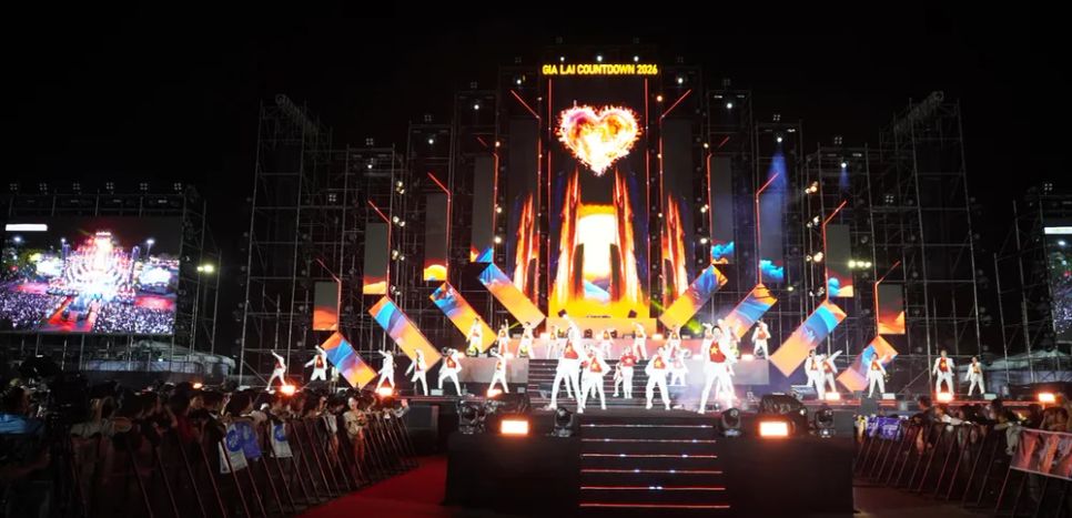 Ngập tràn không khí đón chào năm mới 2026